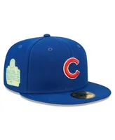 Men's Chicago Cubs New Era Royal 2016 World Series Champions Citrus Pop UV  59FIFTY Fitted Hat