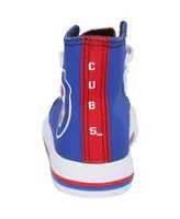 Men's Chicago Cubs FOCO High Top Canvas Sneakers