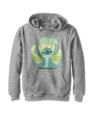 Boy's Lilo & Stitch Retro Shamrock Pride  Child Pull Over Hoodie