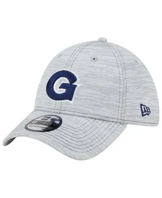 Mitchell & Ness Navy Georgetown Hoyas Team Pinstripe Snapback Hat