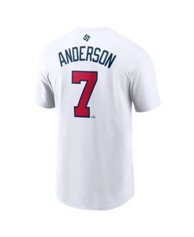 Tim Anderson Chicago White Sox Nike Toddler City Connect Name & Number  T-Shirt - Black