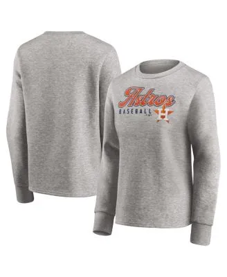 Oakland Athletics Fanatics Branded Women's Crew Pullover Sweater -  Heathered Gray