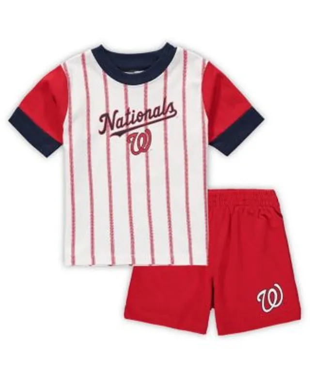 Chicago Cubs Preschool Pinch Hitter T-Shirt & Shorts Set - Red/Royal