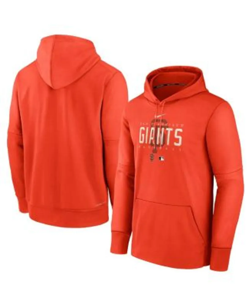 Youth Nike Black San Francisco Giants Pregame Performance Pullover Hoodie Size: Small