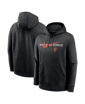 San Francisco Giants Big & Tall Jersey Short Sleeve Pullover Hoodie T-Shirt  - Black