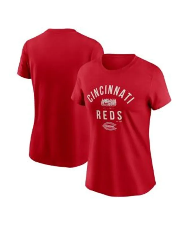 Touch Women's Red, White Cincinnati Reds Setter T-shirt