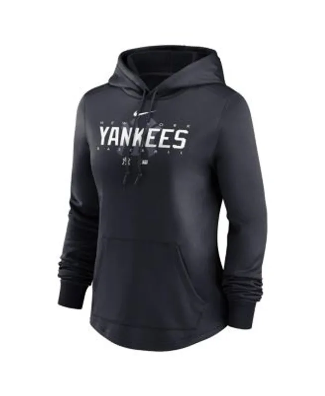 Women's Pro Standard Cream New York Yankees Roses Pullover Hoodie