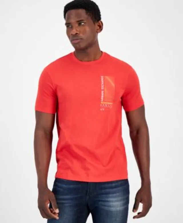 A, X Armani Exchange Men's Four Square Logo Print T-Shirt, Created For  Macy's - Macy's