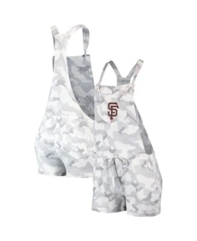 Concepts Sport Women's Gray Chicago Cubs Camo Overall Romper - Macy's