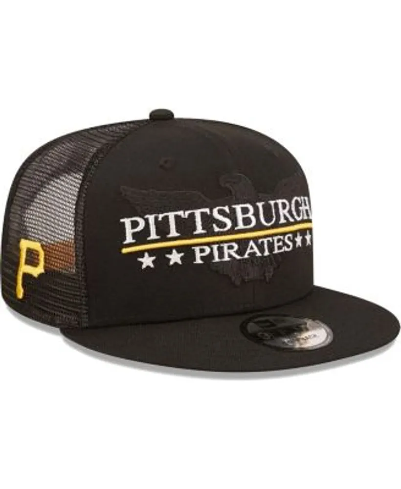 New Era Men's Natural Pittsburgh Pirates Retro Beachin' Trucker