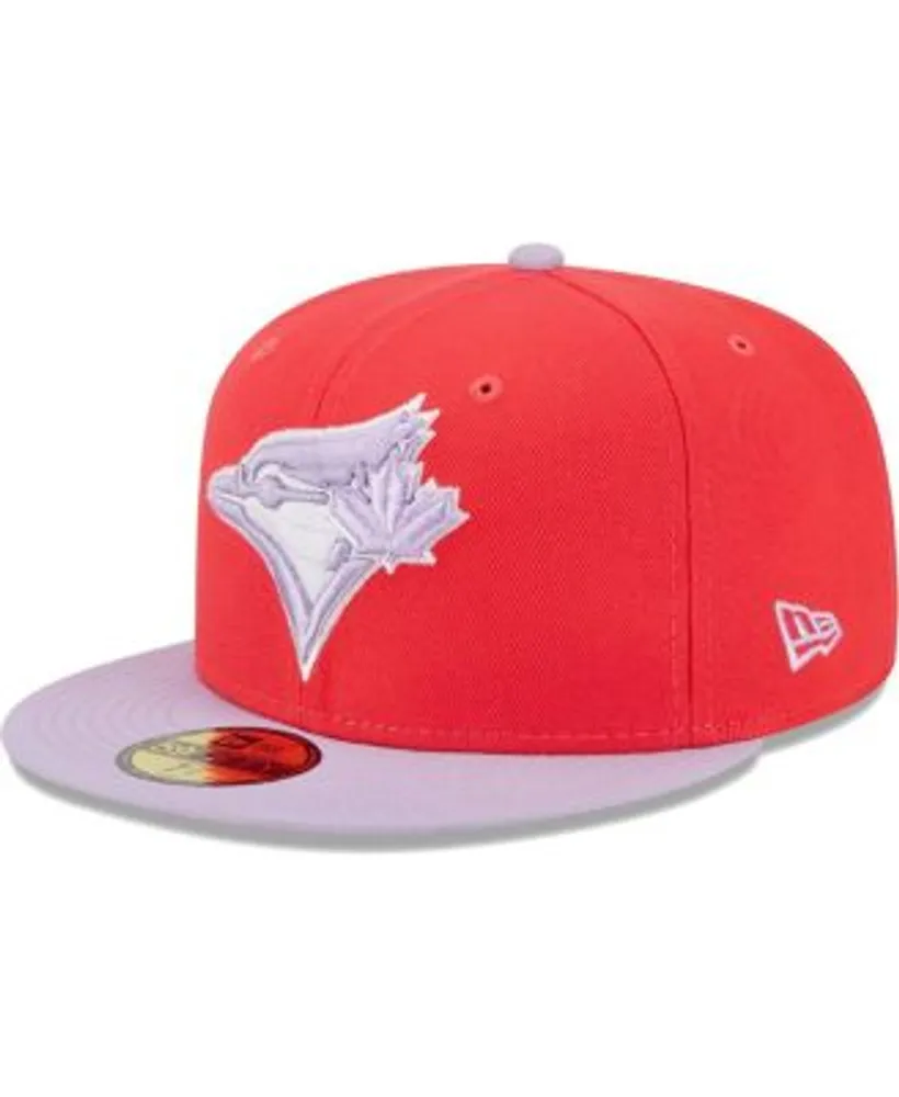 Men's New Era Red/Lavender Houston Astros Spring Color Two-Tone 59FIFTY Fitted Hat