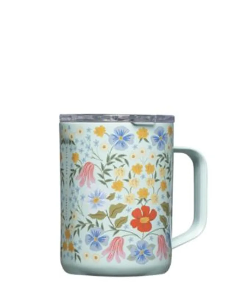 Corkcicle Rifle Paper Co. Hydrangea Coffee Mug 16oz