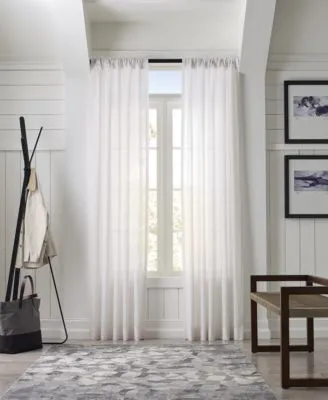 Lina Sheer Curtain 3 in 1 Single Curtain Panel