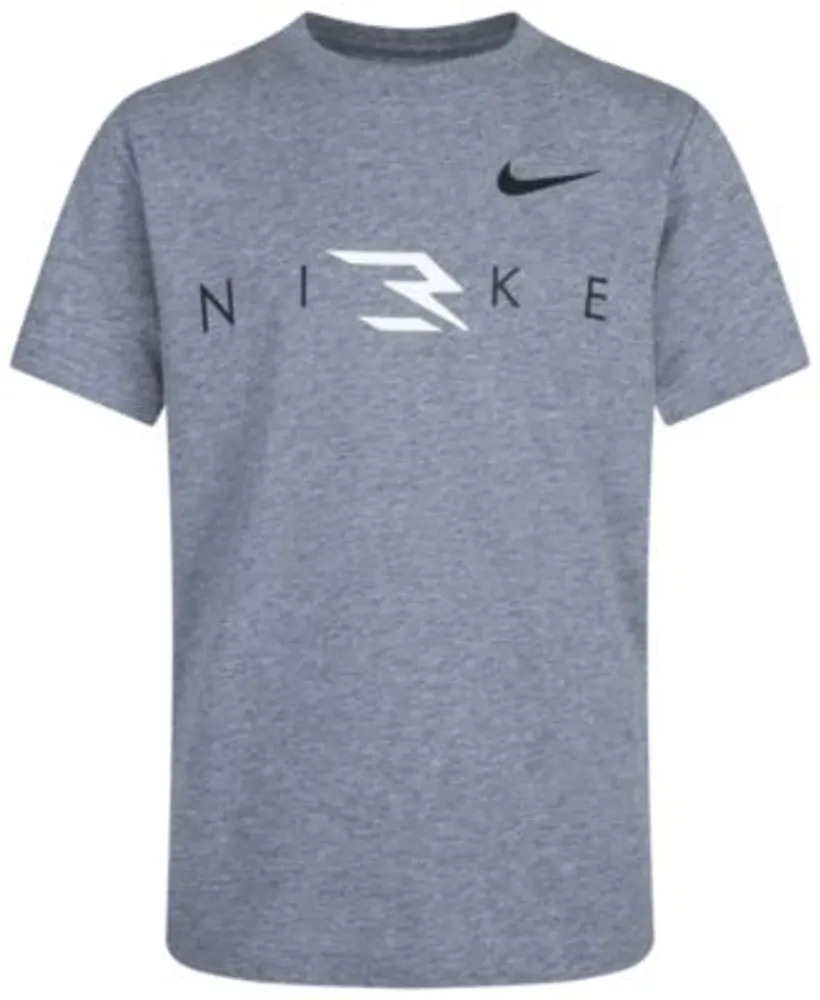 Nike 3BRAND by Russell Wilson Big Boys Crew Neck Long Sleeve Graphic T-Shirt