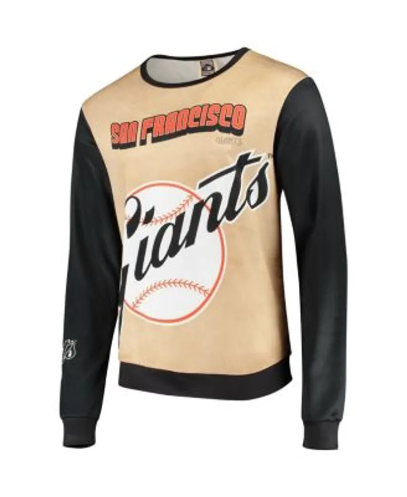 Mitchell & Ness Men's Black San Francisco Giants Front Stripe Full-Zip  Sweater - Macy's