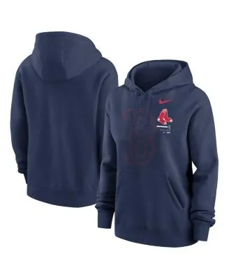 Refried Apparel Women's Navy Boston Red Sox Pullover Hoodie