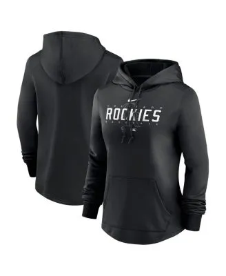 Colorado Rockies Women's Plus Size Lace-Up V-Neck Pullover Hoodie