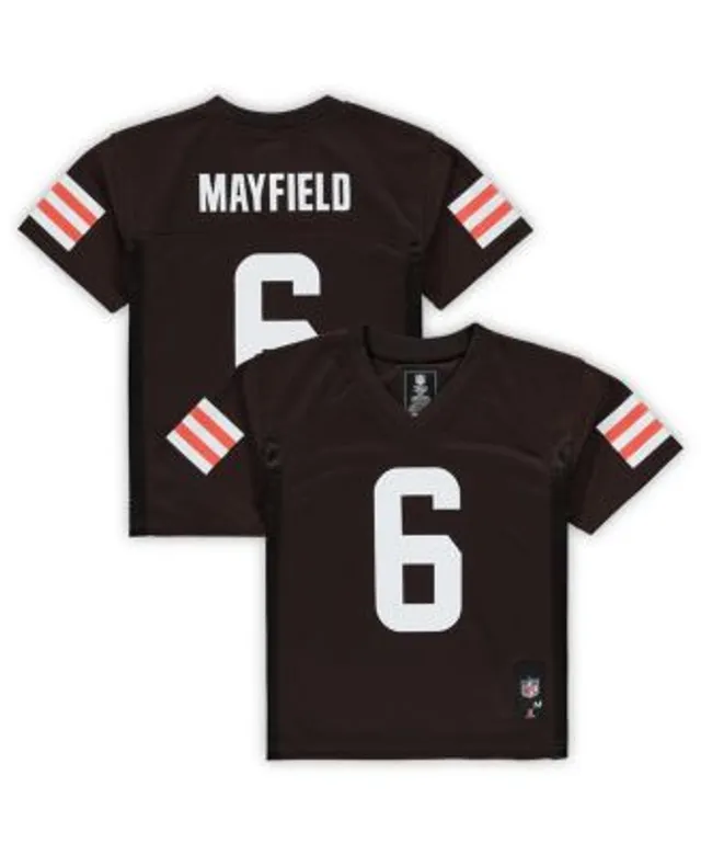 Nike Cleveland Browns Men's Game Jersey Baker Mayfield - Macy's