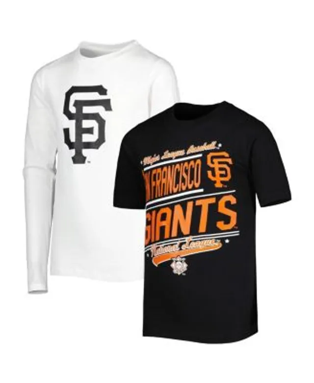 San Francisco Giants Stitches Youth Team Jersey - Black/Orange