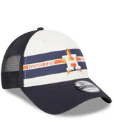 New Era Men's Navy Houston Astros Two-Tone Patch 9FORTY Snapback Hat