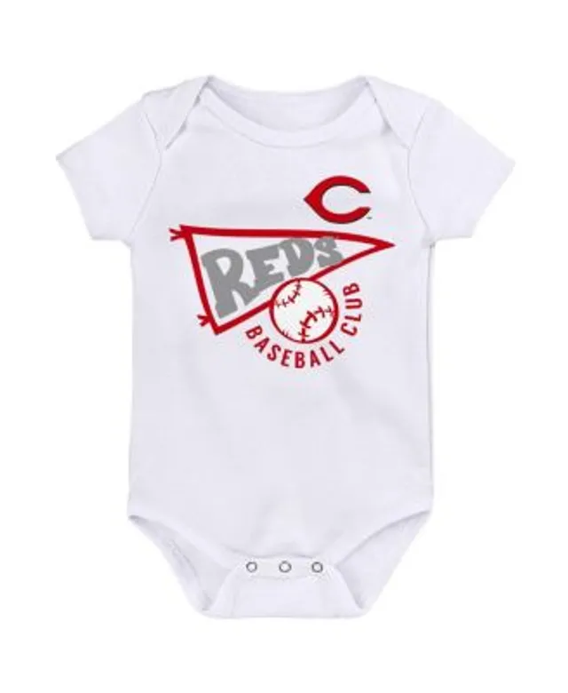 Outerstuff Infant Boys and Girls Red White Heather Gray Boston Sox Biggest  Little Fan 3-Pack Bodysuit Set