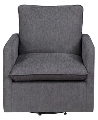 Lilia 34.5" Cushion Back Swivel Chair