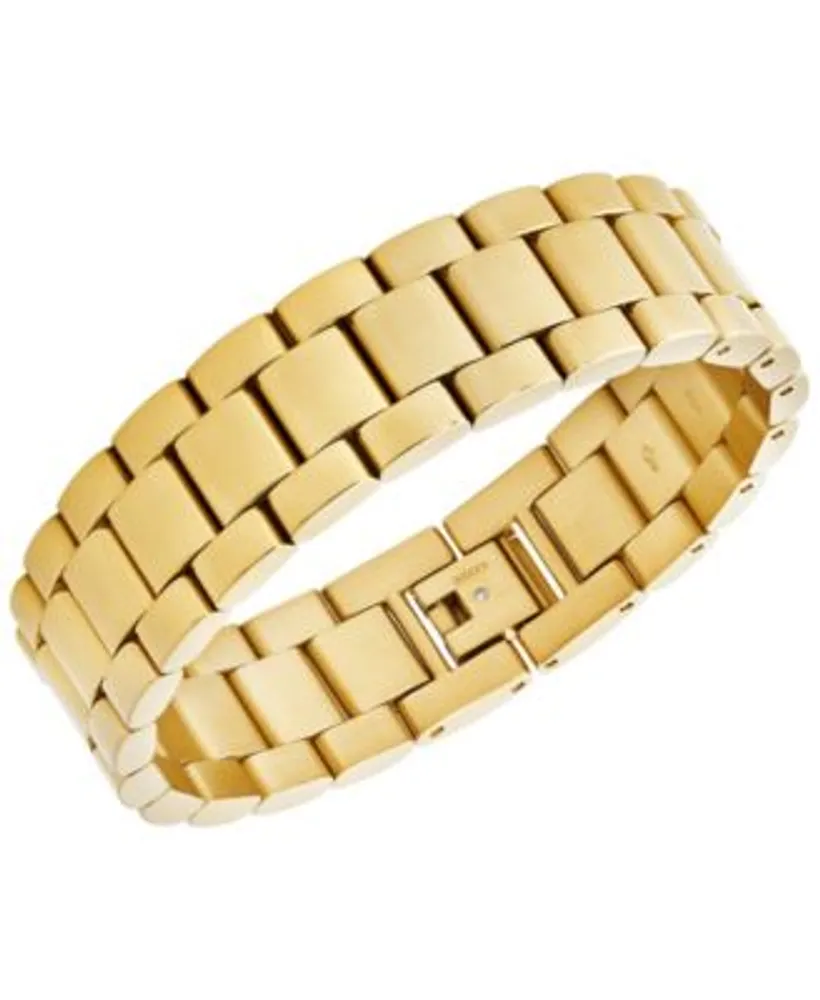 michael kors mens gold bracelet