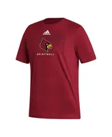 Louisville Cardinals Champion Wordmark Slash Long Sleeve T-Shirt - Black