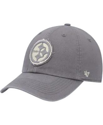 Pittsburgh Steelers '47 Clean Up Legacy Adjustable Hat - Gray