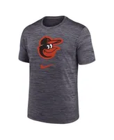 Men's Nike Black Baltimore Orioles Authentic Collection Logo Performance Long Sleeve T-Shirt Size: Small