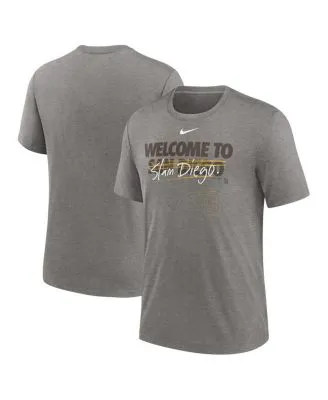 Nike Men's San Diego Padres Legend Icon T-Shirt - Brown - M (Medium)