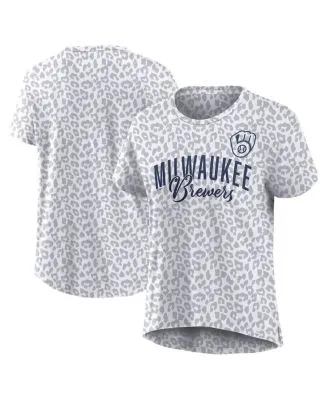 New Era Men's Navy Milwaukee Brewers Batting Practice T-shirt - Macy's