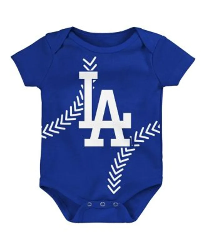 Outerstuff Newborn & Infant White/Royal Los Angeles Dodgers Three