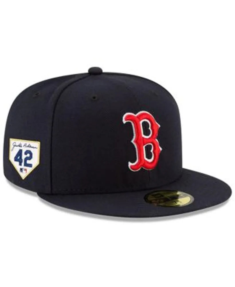 Boston Red Sox New Era Logo 59FIFTY Fitted Hat - Grape