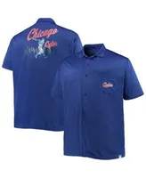 Men's Royal Chicago Cubs Big & Tall Button-Up Shirt