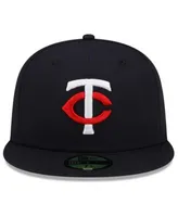 New Era Men's Minnesota Twins 59Fifty Home Navy Authentic Hat