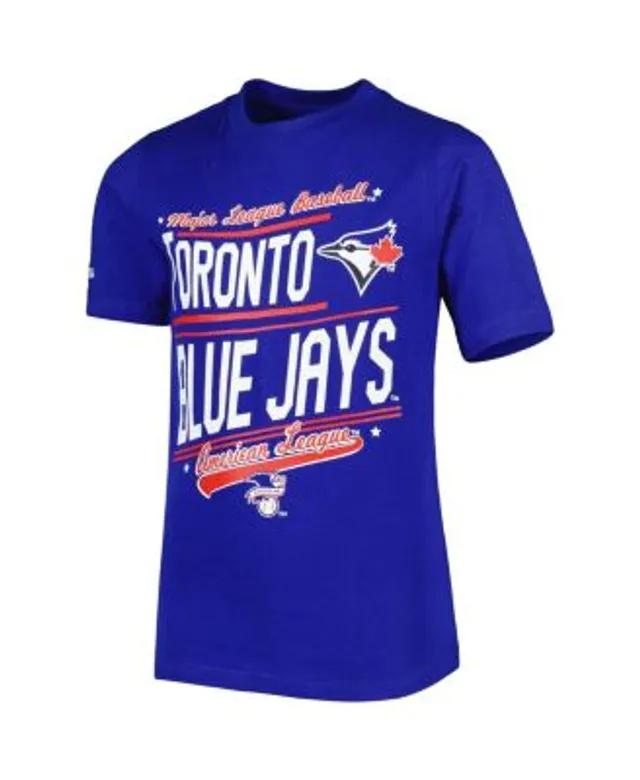 Youth Stitches Royal/White Toronto Blue Jays Combo T-Shirt Set Size: Large