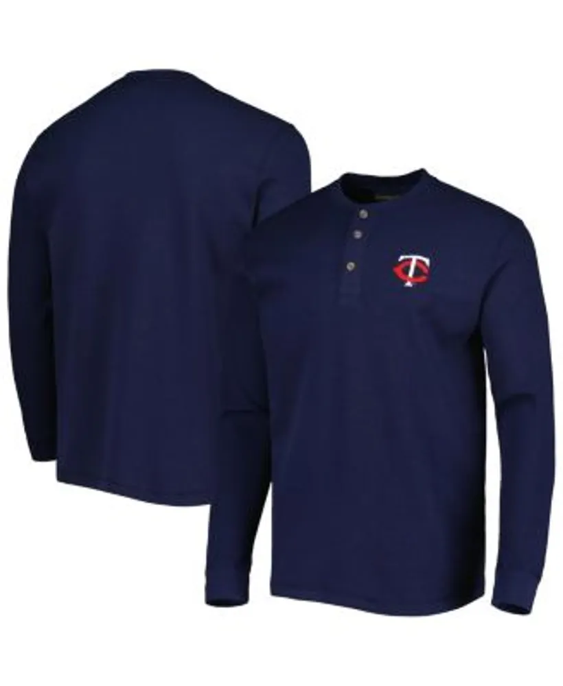 Dunbrooke Men's Minnesota Twins Navy Maverick Long Sleeve T-shirt