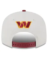 Washington Commanders New Era Script 9FIFTY Trucker Snapback Hat - Burgundy