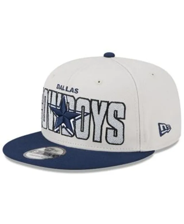 Men's Dallas Cowboys New Era White/Navy Foam Trucker 9FIFTY Snapback Hat