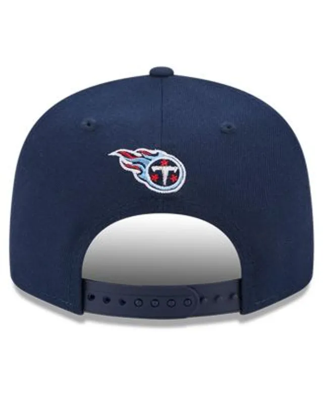 Men's New Era Stone/Navy Tennessee Titans 2023 NFL Draft on Stage 59FIFTY Fitted Hat