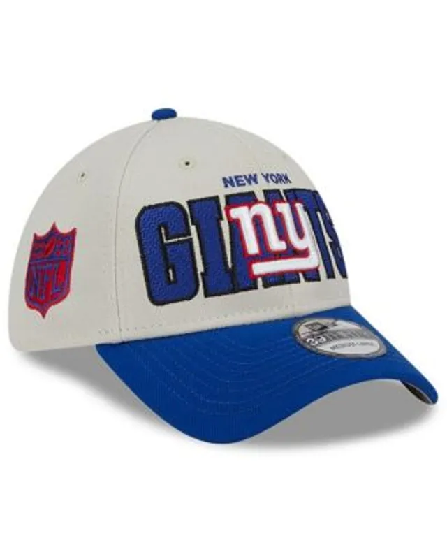 NFL New York Giants Royal Cap Red Visor New