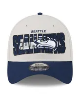 Seattle Seahawks '47 Zubaz Clean Up Adjustable Hat - College Navy