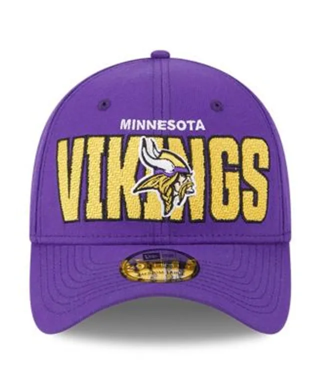 Lids Minnesota Vikings New Era 2023 NFL Draft 39THIRTY Flex Hat -  Stone/Purple