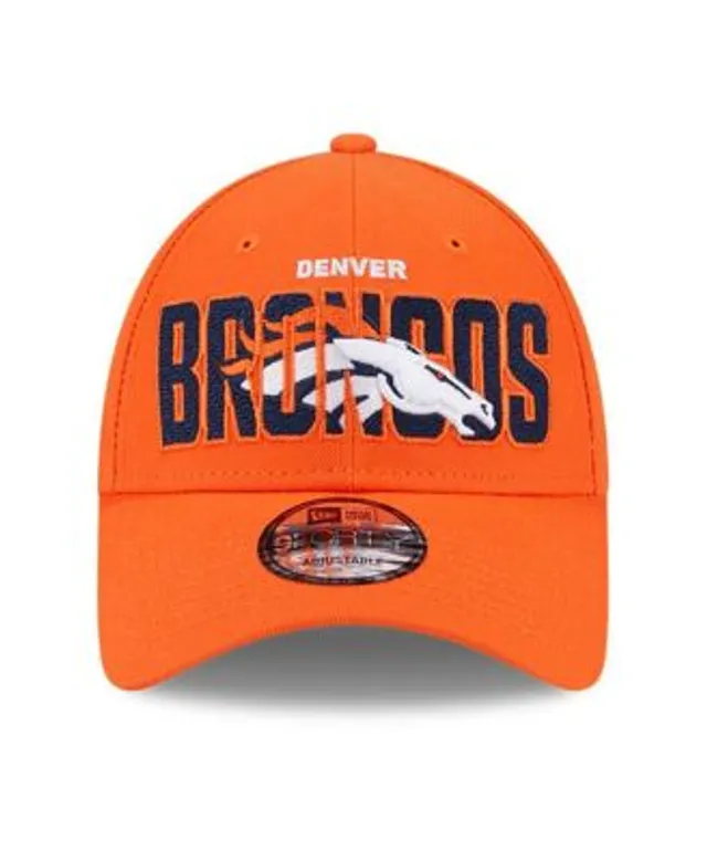 New Era Orange Denver Broncos 2023 NFL Draft 9FIFTY Snapback Adjustable Hat