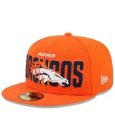 Denver Broncos New Era 2023 NFL Draft On Stage 59FIFTY Fitted Hat -  Stone/Orange