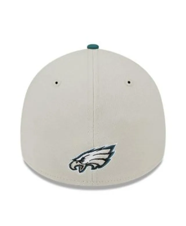 Philadelphia Eagles New Era 2023 NFL Draft 9FIFTY Snapback Adjustable Hat -  Stone/Midnight Green