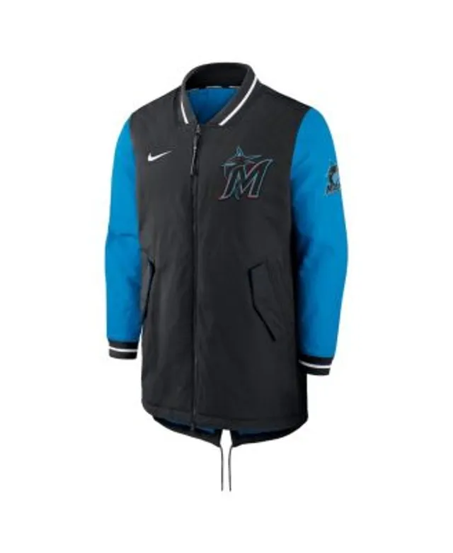 Nike Men's Navy Atlanta Braves Dugout Performance Full-Zip Jacket - Macy's