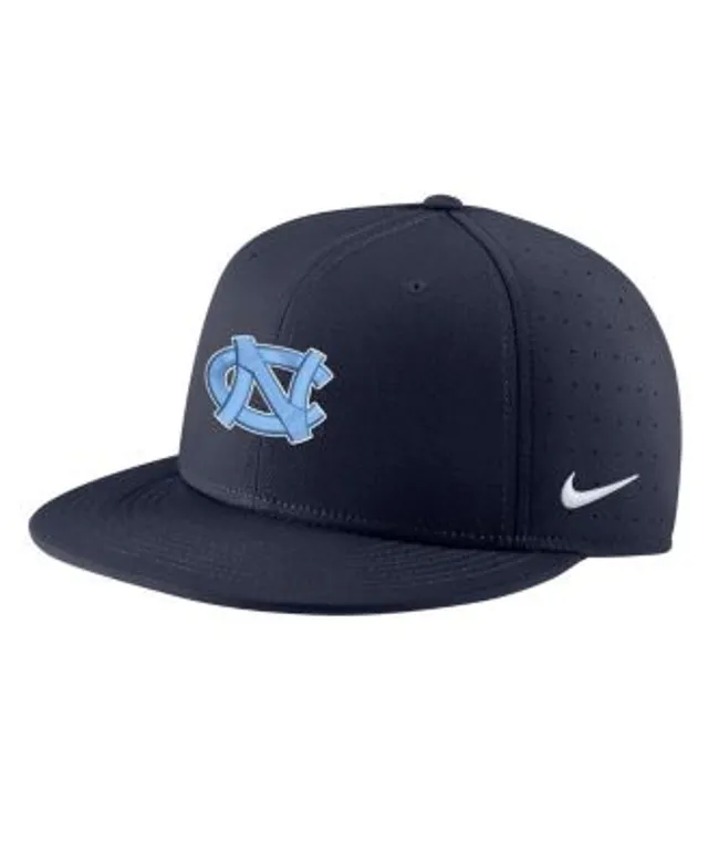 Nike Carolina Blue North Carolina Tar Heels Aero True Baseball Performance Fitted Hat