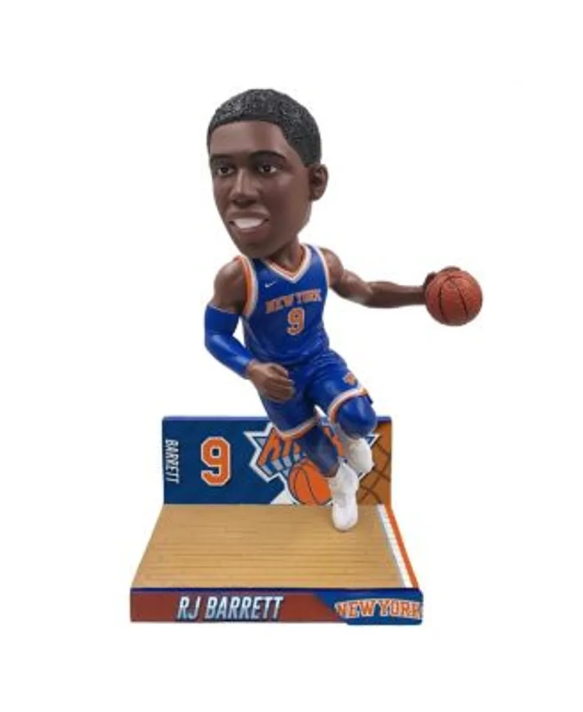 New York Knicks RJ Barrett Blue Swingman Jersey Basketball Size S